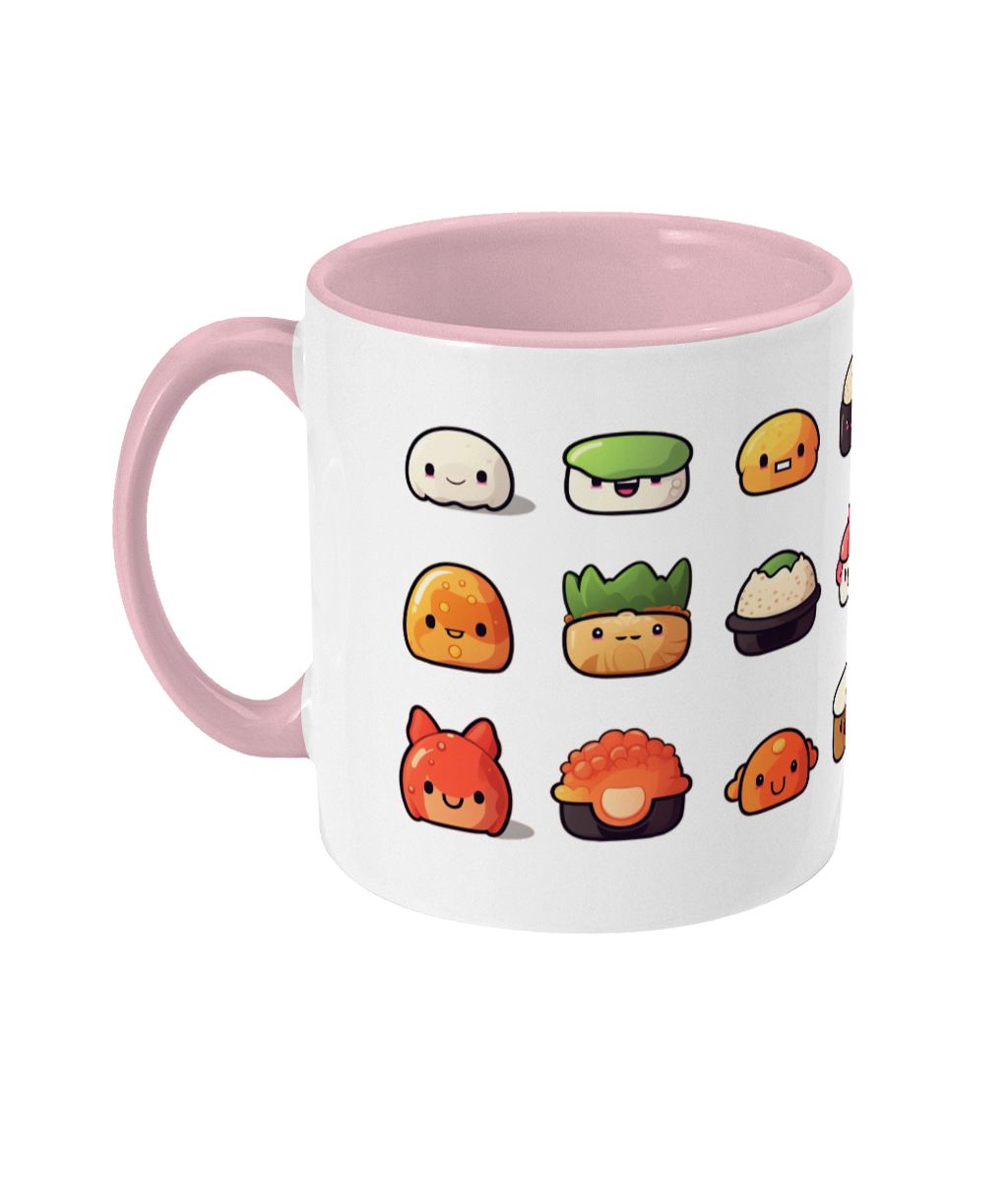 Colored Mug of Sushi