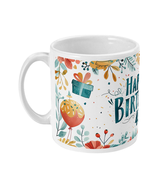 Mug Happy Birthday 40