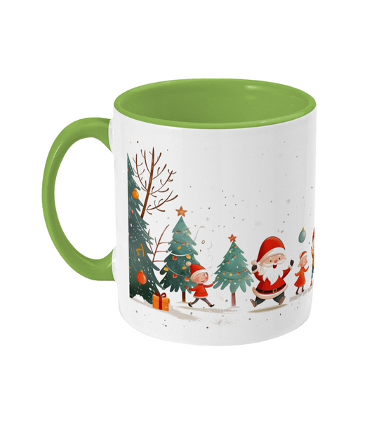 Colored mug Christmas