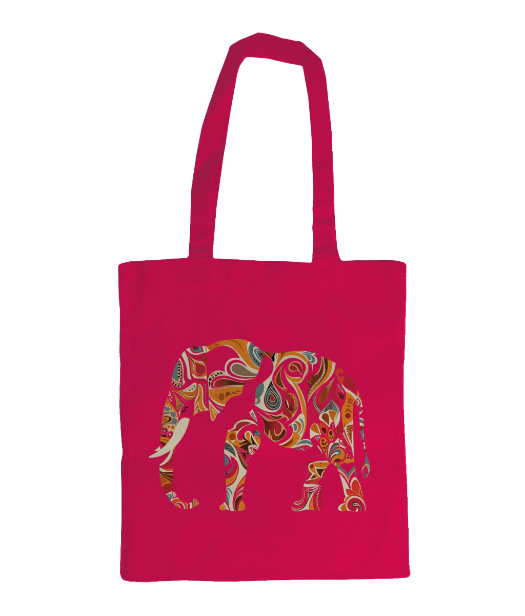 Bag 100% Cotton Elephant