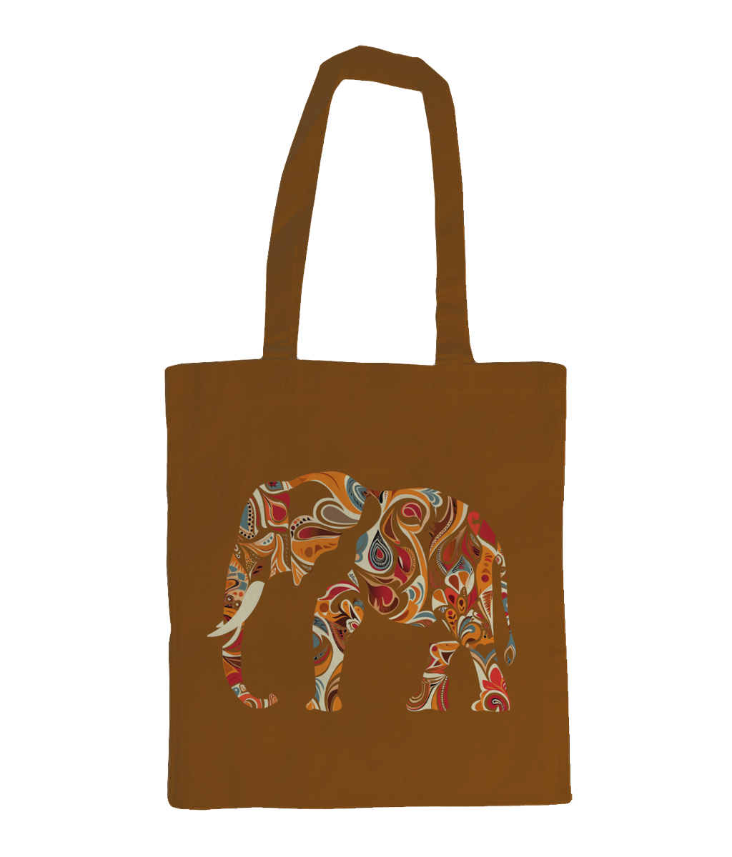 Bag 100% Cotton Elephant