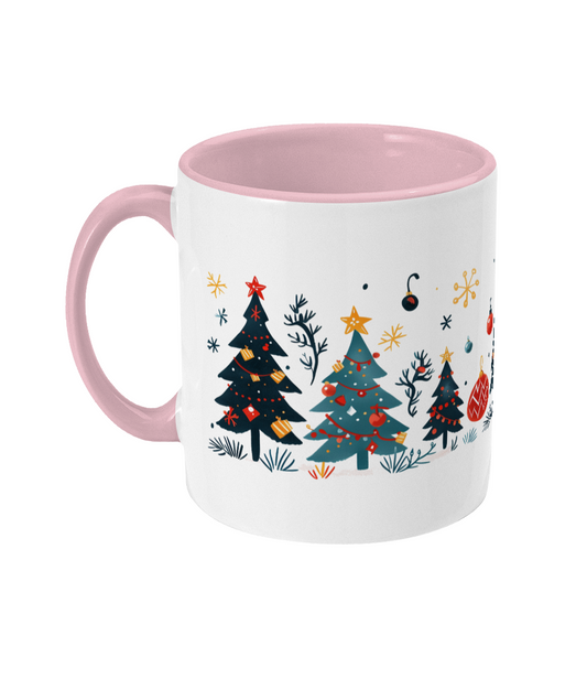 Colored mug Christmas