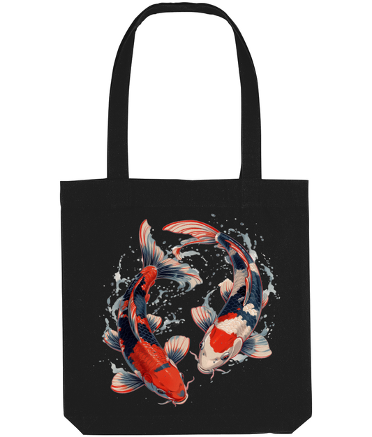Tas Tote Bag Koi Vissen