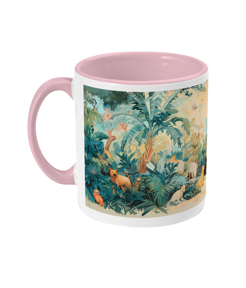Colored Mug Animals in the forest