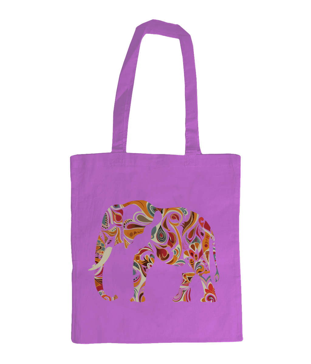Bag 100% Cotton Elephant