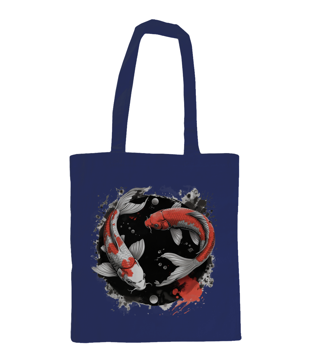 Bag 100% Cotton Koi Fish
