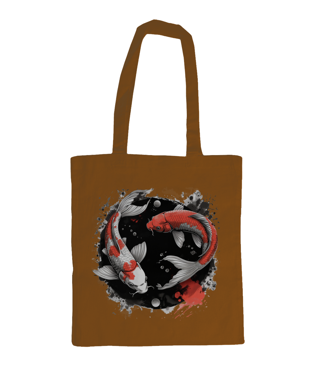 Bag 100% Cotton Koi Fish