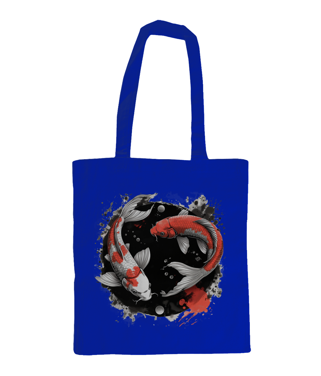 Bag 100% Cotton Koi Fish