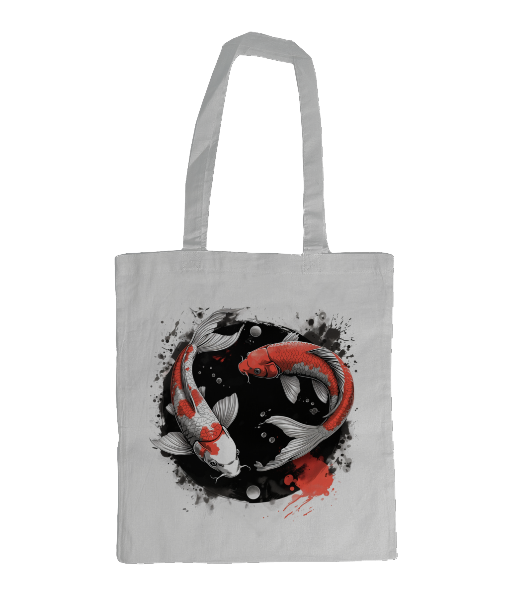Bag 100% Cotton Koi Fish