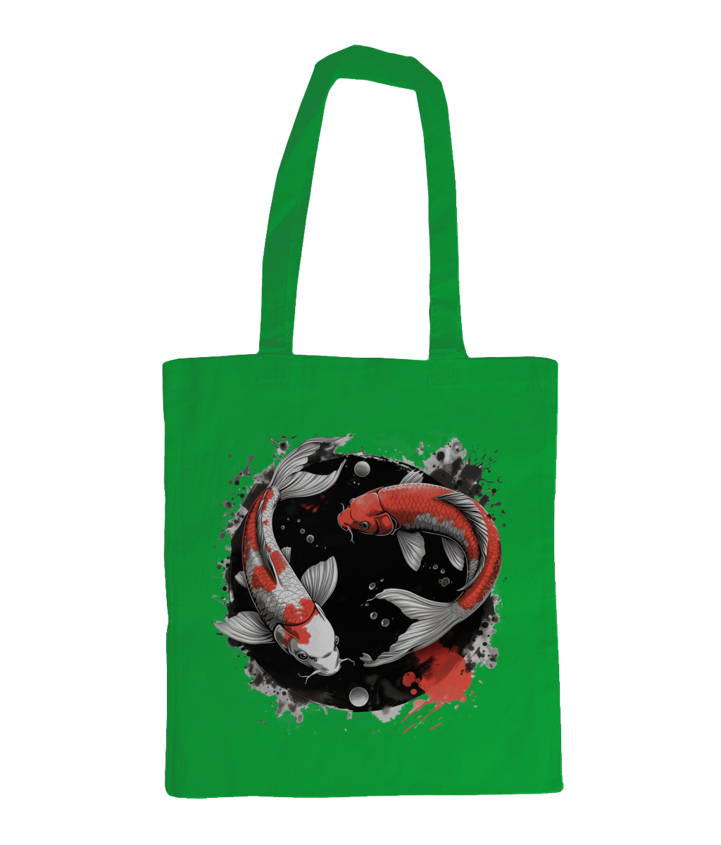Bag 100% Cotton Koi Fish