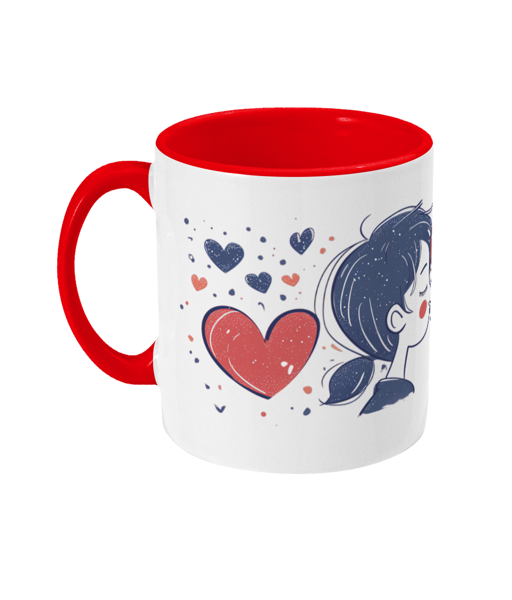 Colored Mug Hearts