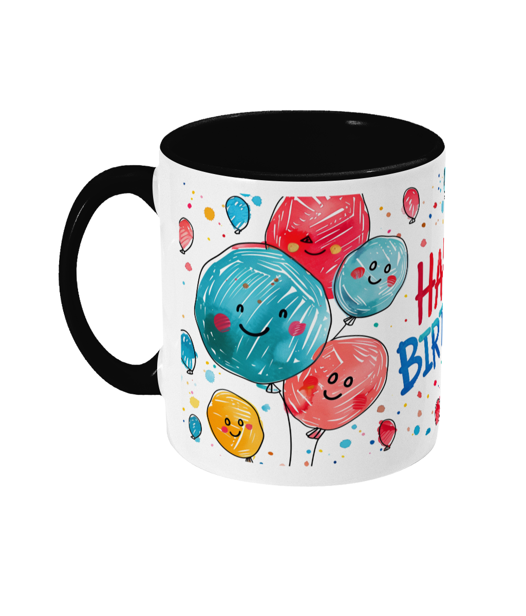 Colored Mug Happy Birthday