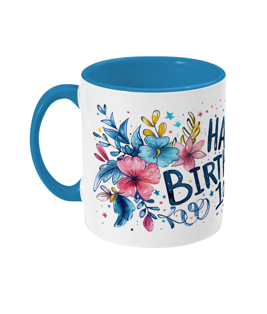 Colored Mug Happy Birthday 100
