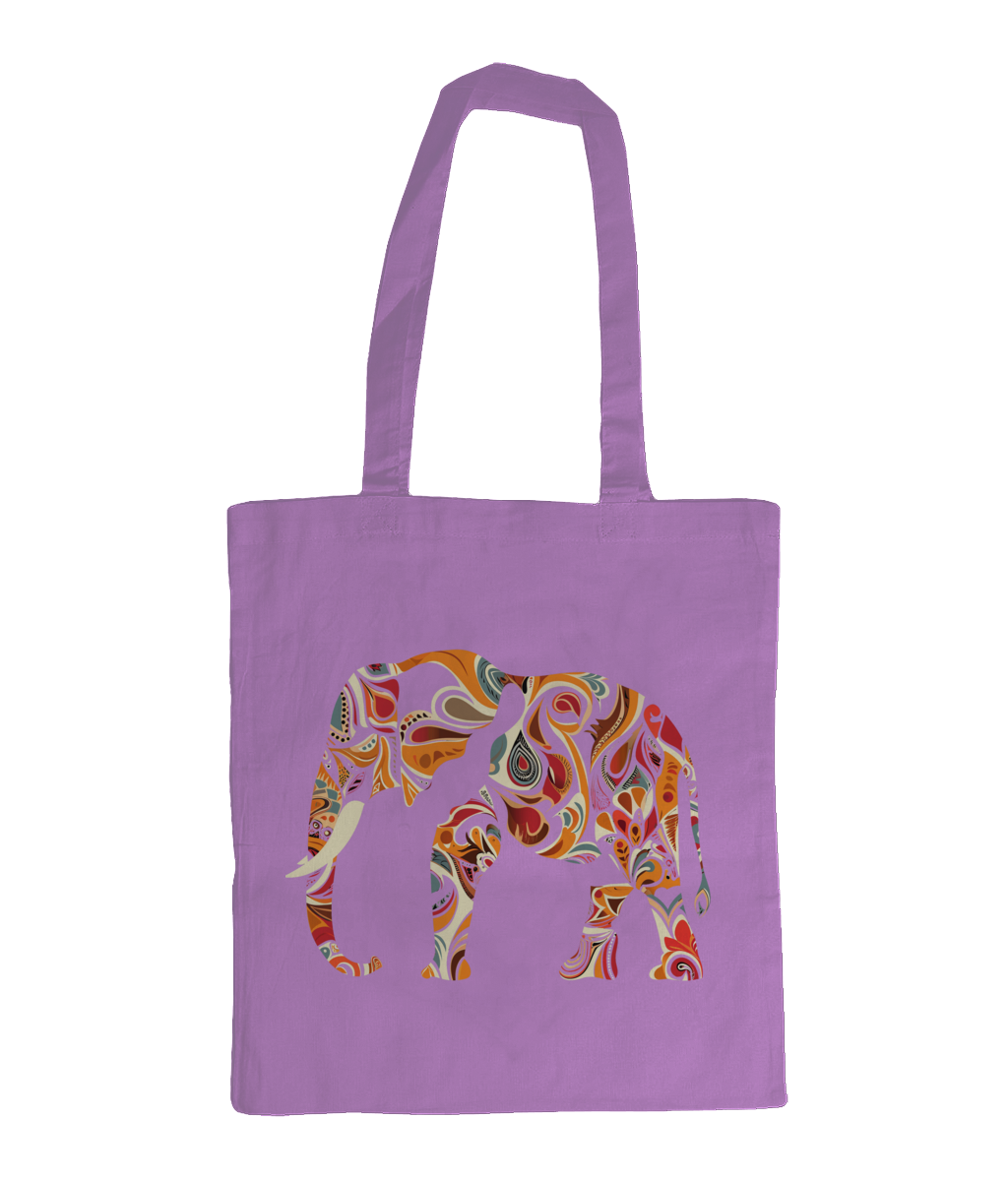 Bag 100% Cotton Elephant