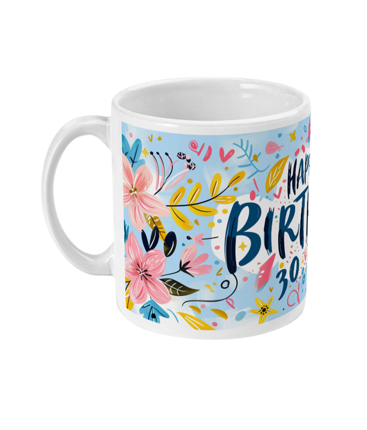 Mug Happy Birthday 30