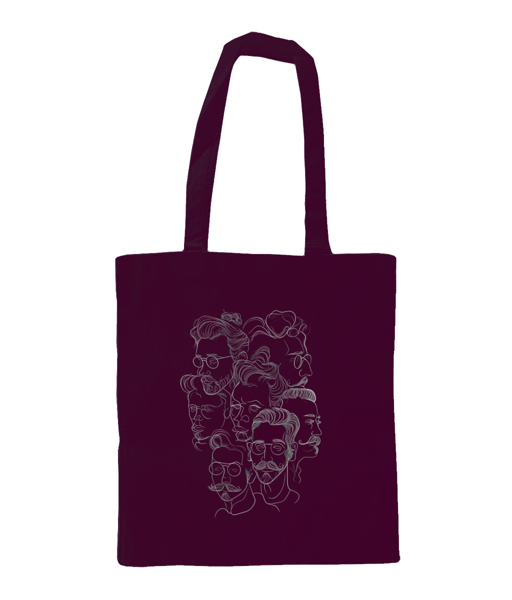 Bag 100% Cotton Mustaches