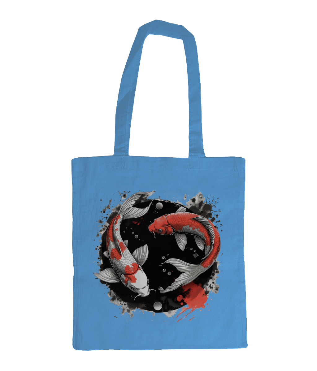Bag 100% Cotton Koi Fish