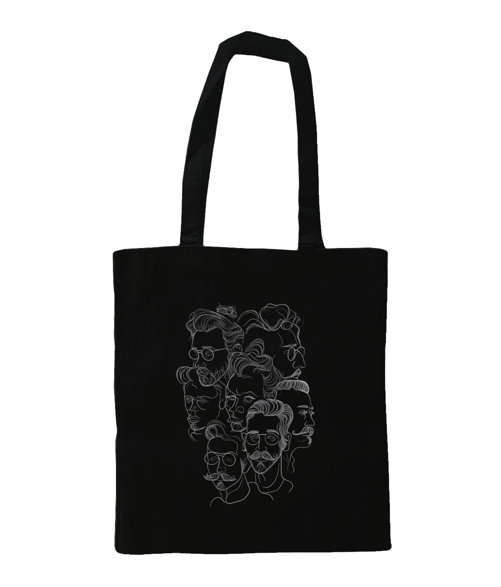 Bag 100% Cotton Mustaches
