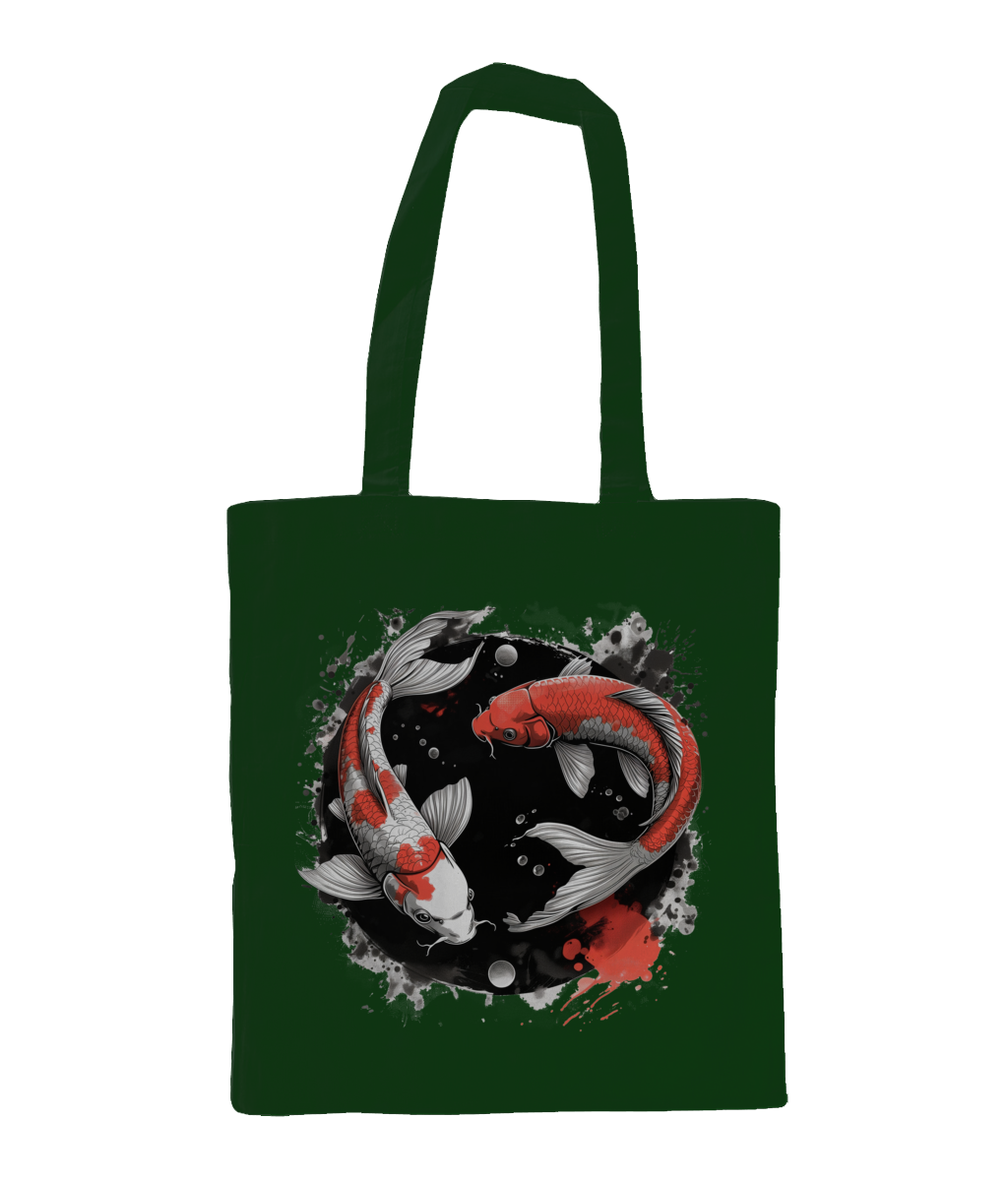 Bag 100% Cotton Koi Fish