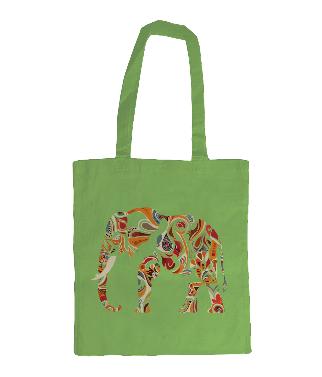 Bag 100% Cotton Elephant