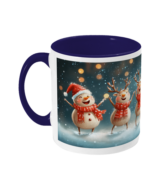 Colored mug Christmas