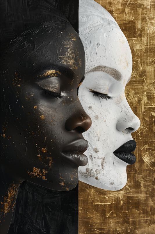 Plexiglas :: Black & Gold Elegance