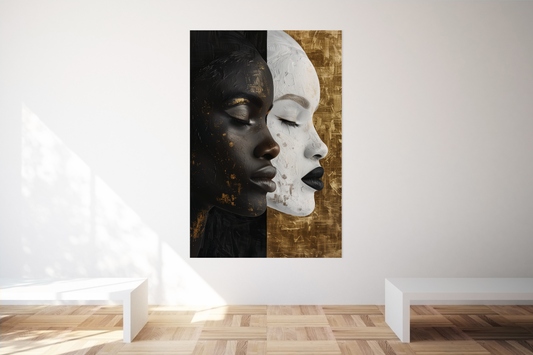 Plexiglas :: Black & Gold Elegance
