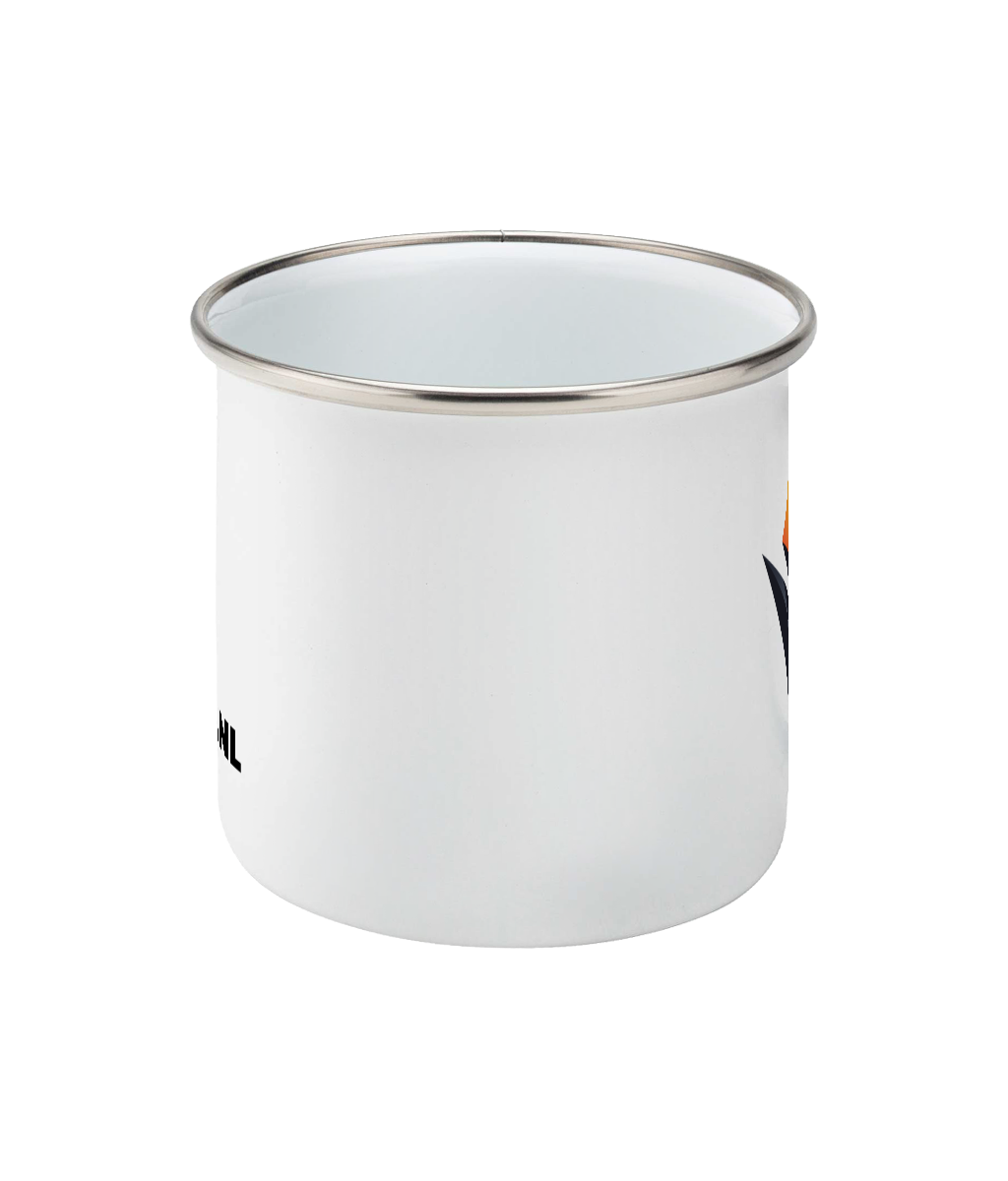 Enamel Mug with Logo