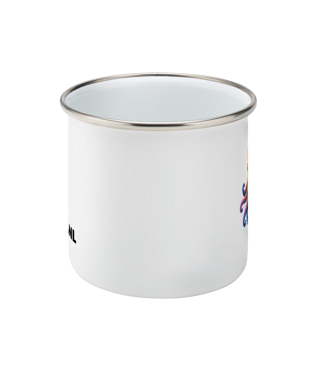 Enamel Mug with Logo