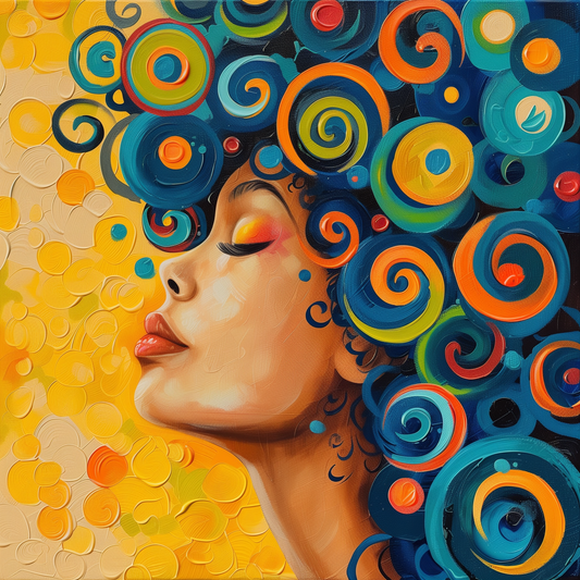 Canvas :: Colorful Locks