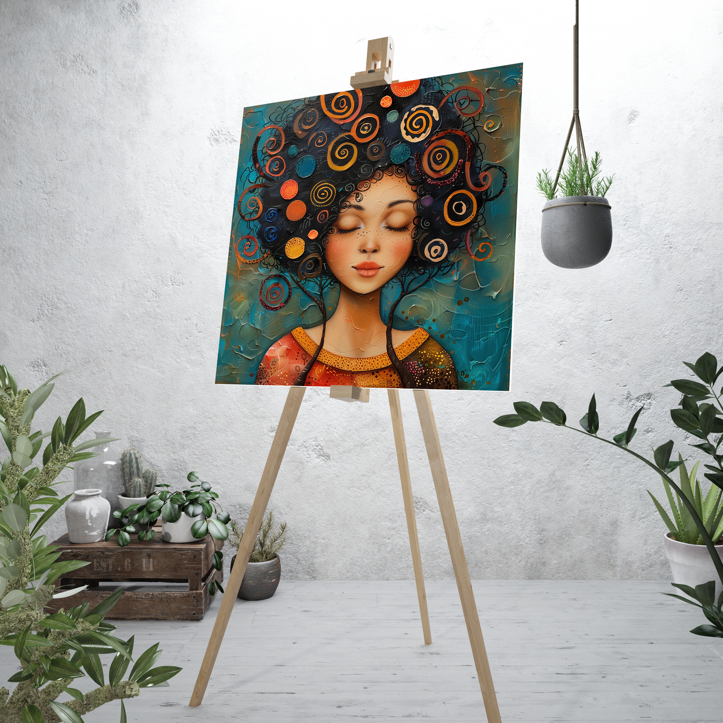 Canvas :: Vibrant Curls