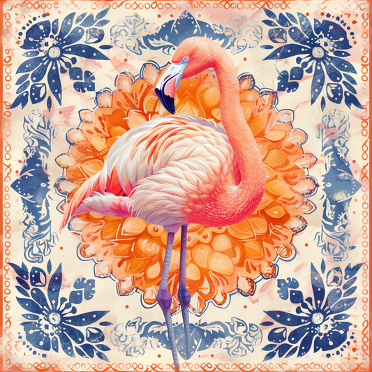 Canvas :: Flamingo Grace