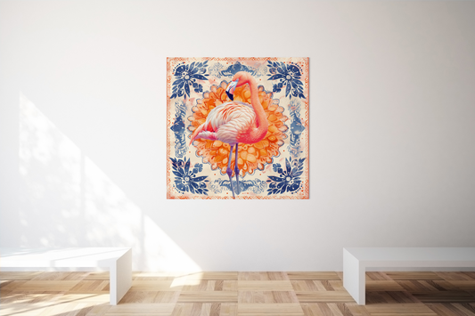 Canvas :: Flamingo Grace