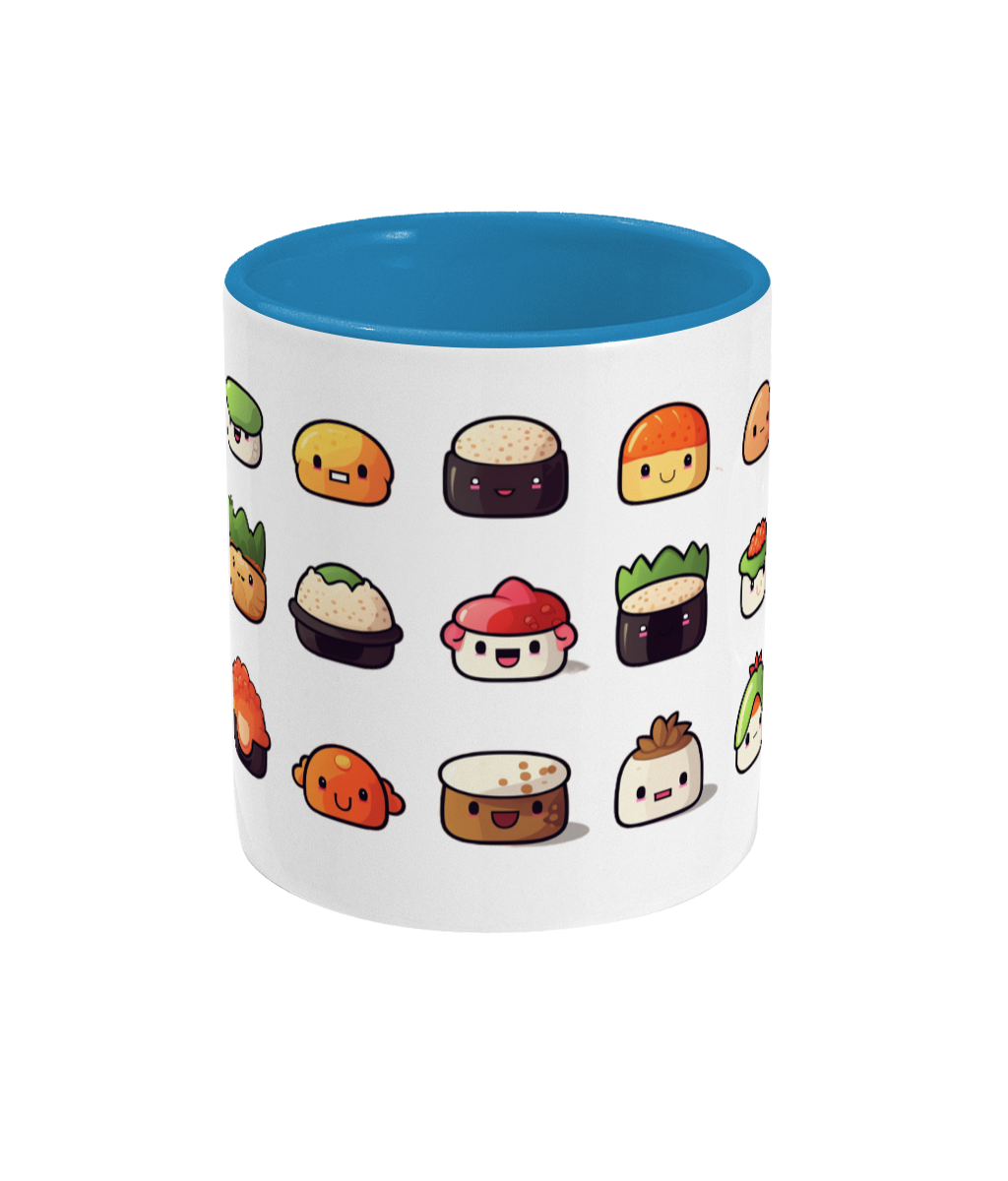 Colored Mug of Sushi