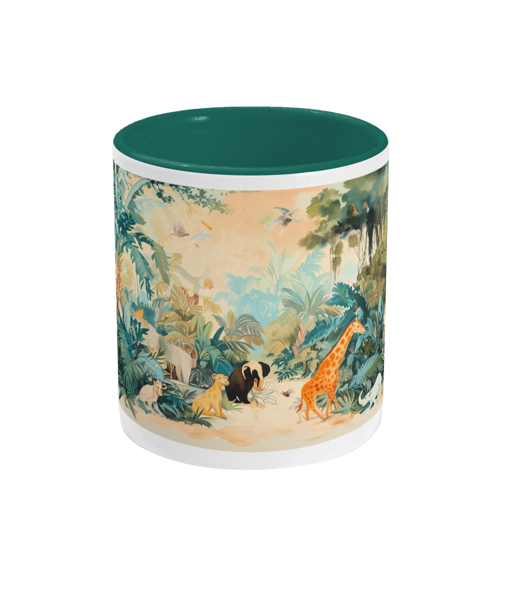 Colored Mug Animals in the forest