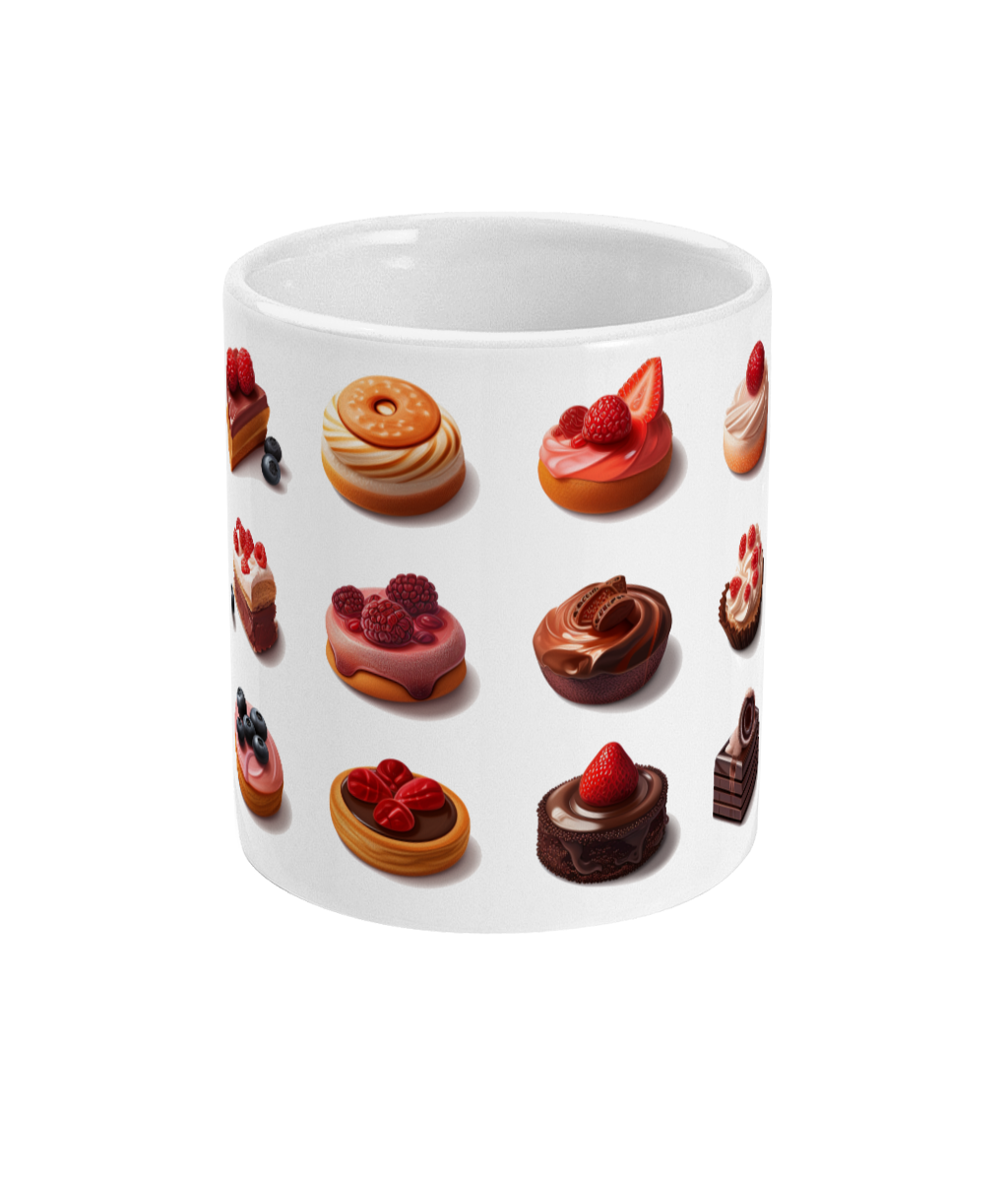 Pâtisseries en tasse