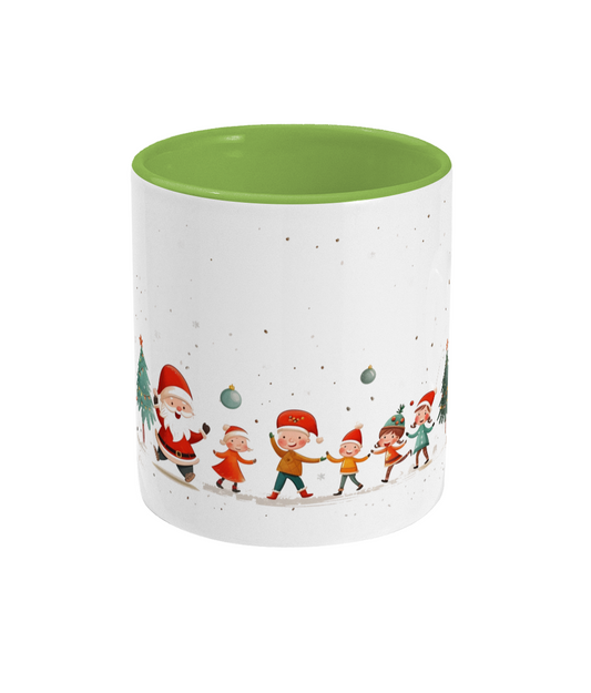 Colored mug Christmas