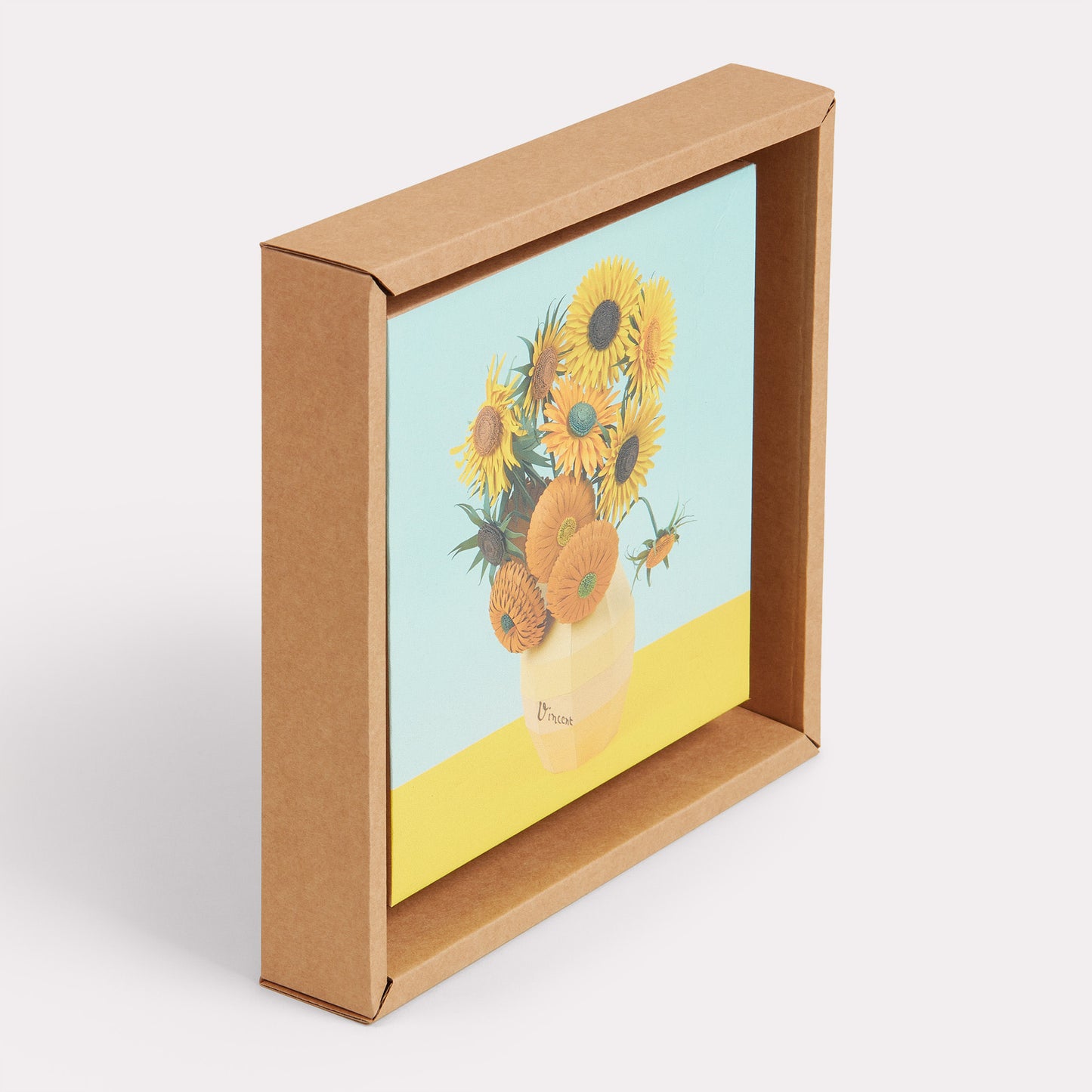 Persoonlijke kartonnen fotolijst