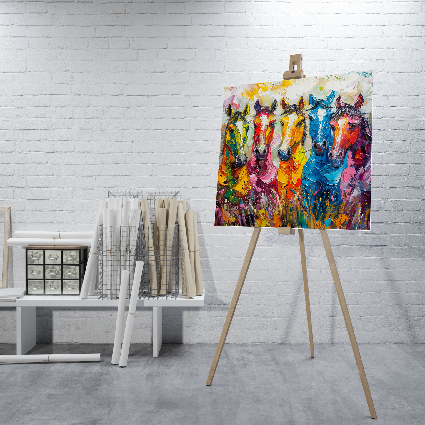 Canvas :: Colorful Animals