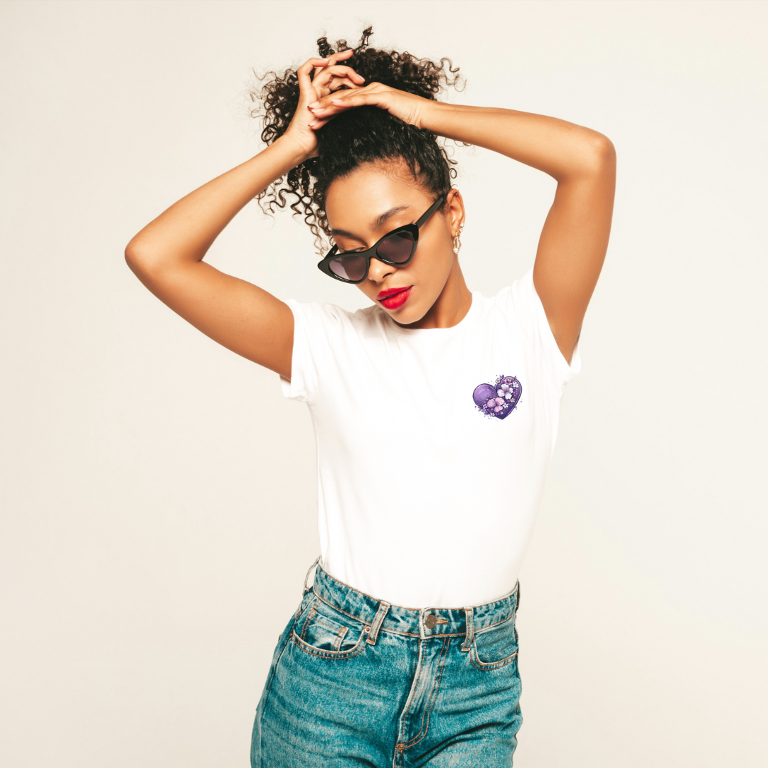 Women's T-shirt Purple Heart