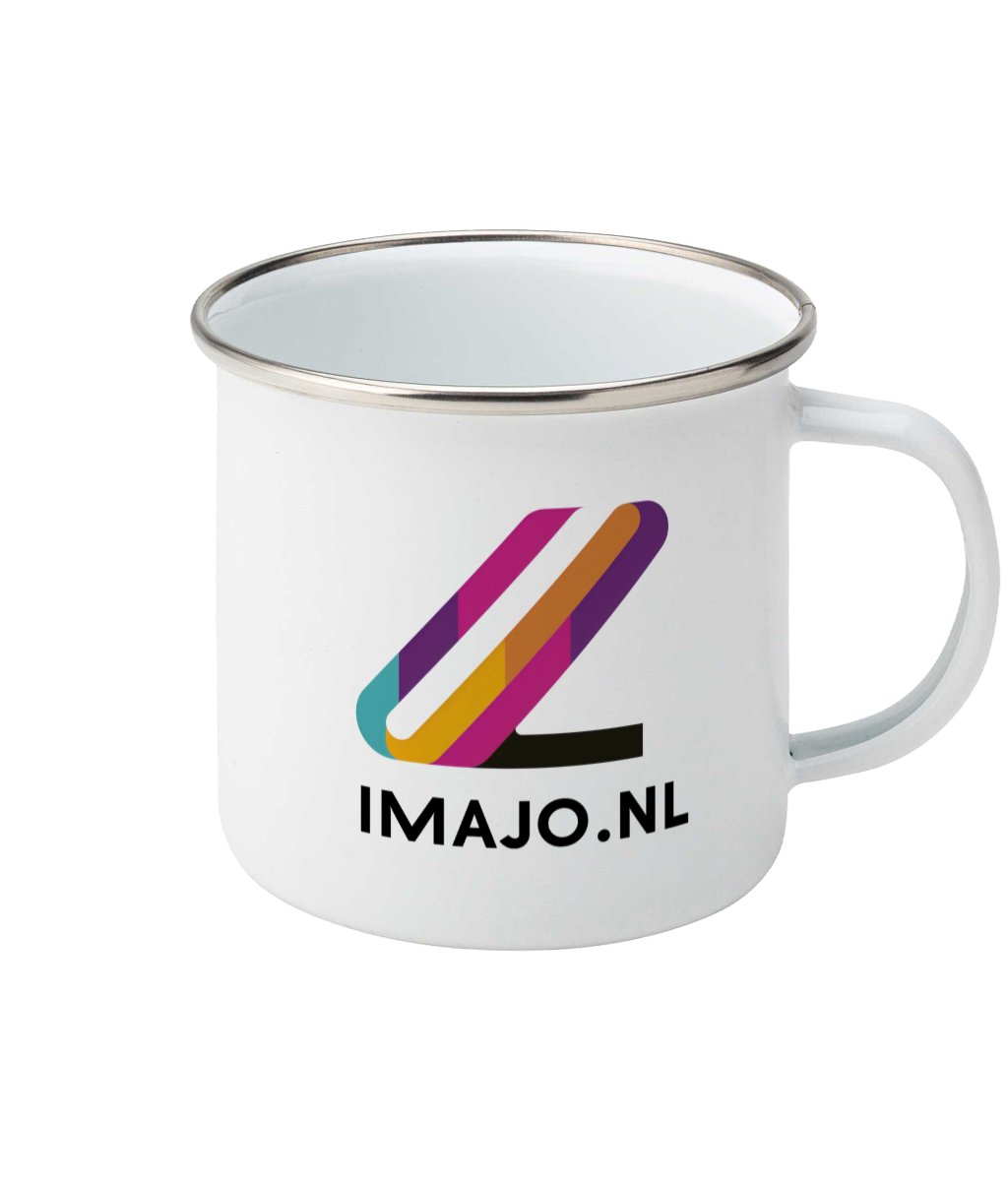 Enamel Mug with Logo