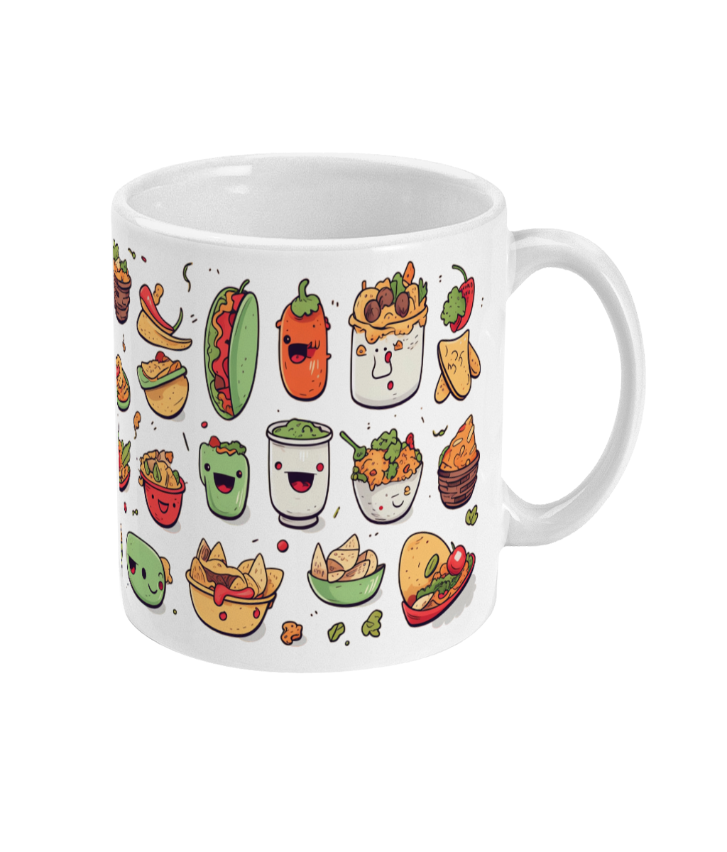 Mug Mexican food