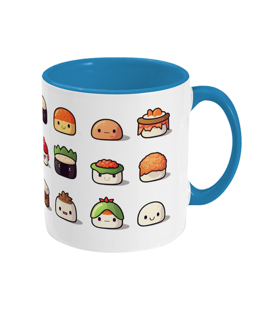 Colored Mug of Sushi