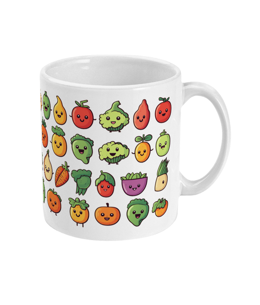 Tasse de légumes et de fruits