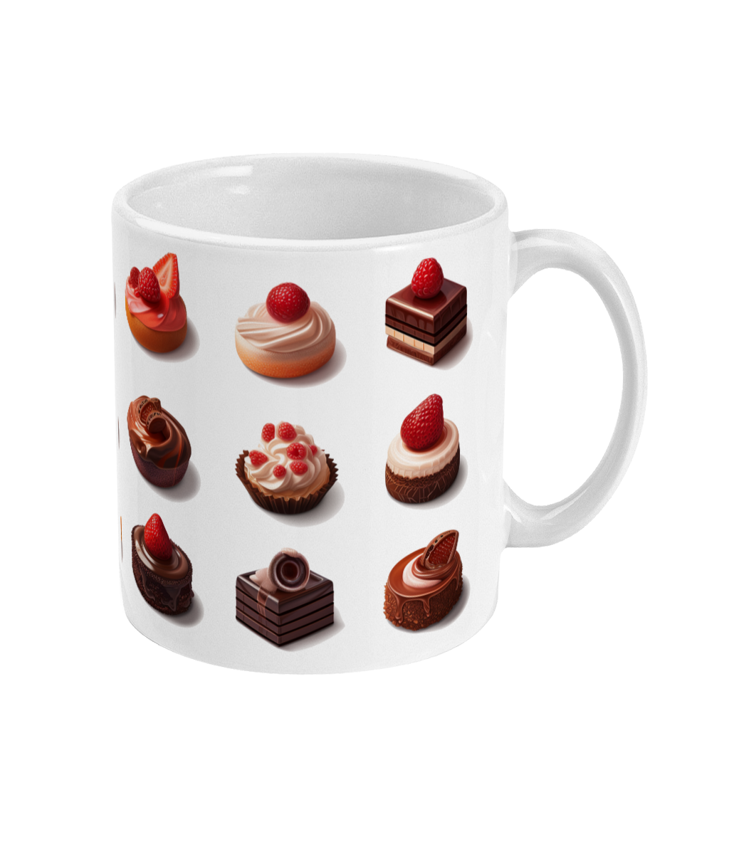 Pâtisseries en tasse