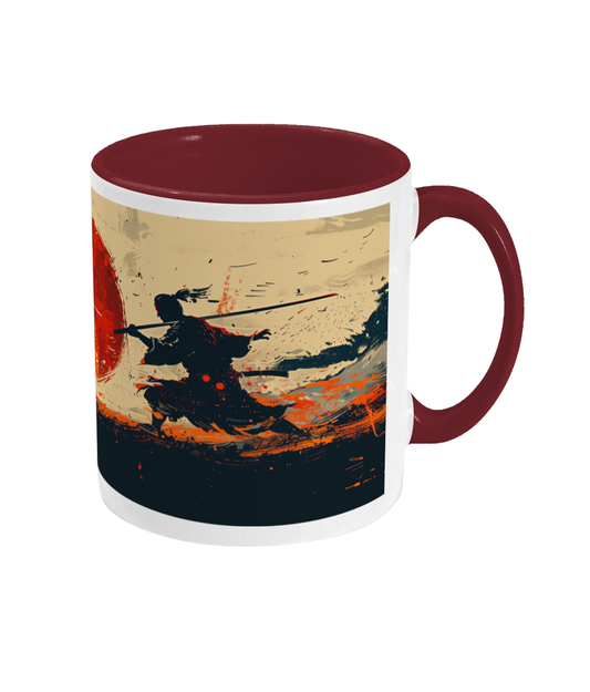 Mug coloré Samouraï