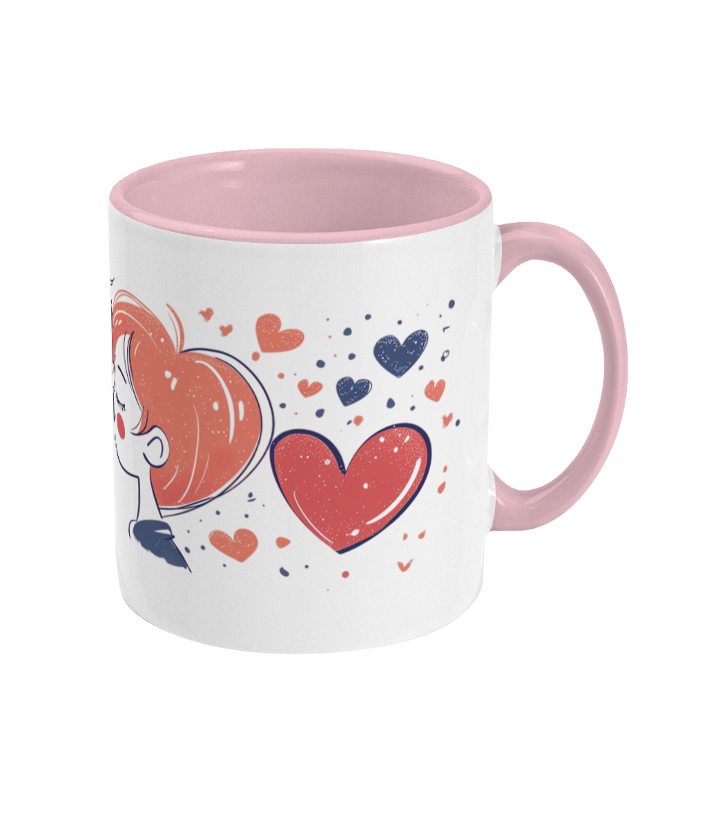 Colored Mug Hearts