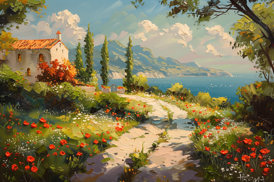 Toile :: Paysage idyllique