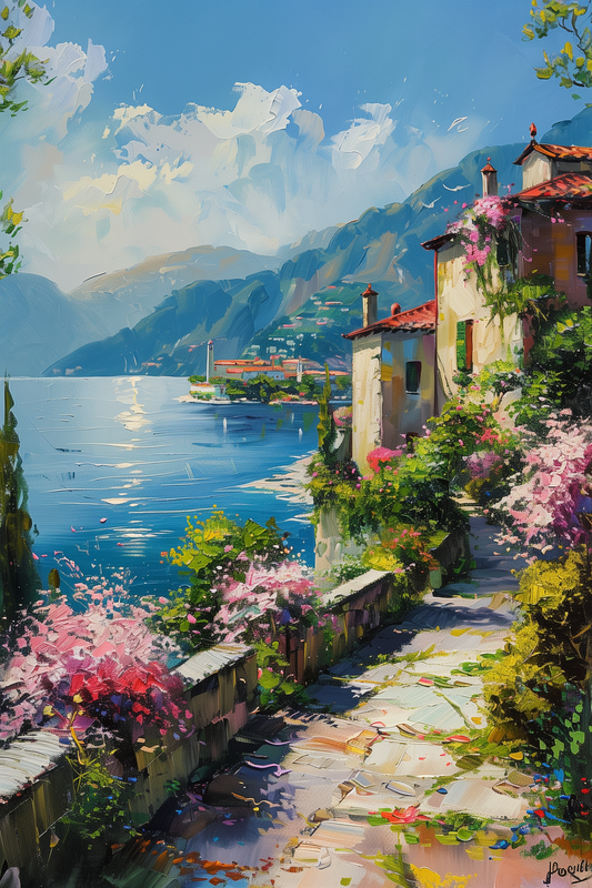 Toile :: Paysage idyllique