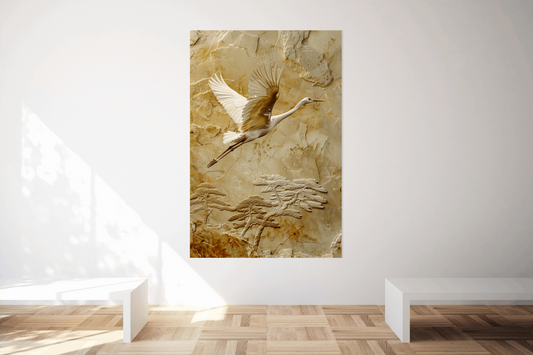 Aluminium :: White Crane